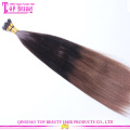 Top quality straightening brazilian keratin hair treatment nano keratin ombre hair extensions